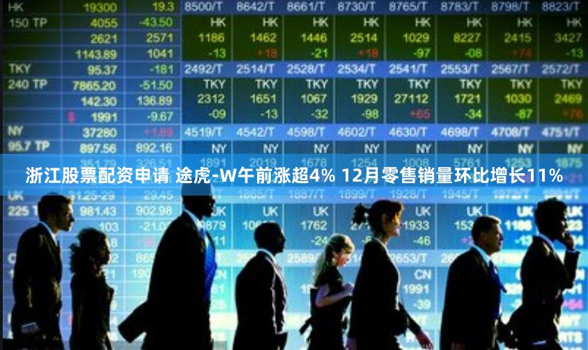 浙江股票配资申请 途虎-W午前涨超4% 12月零售销量环比增长11%