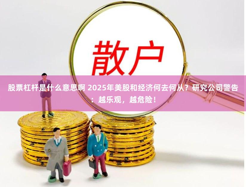 股票杠杆是什么意思啊 2025年美股和经济何去何从？研究公司